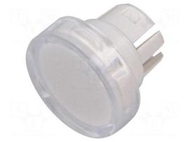 Actuator lens | 16mm | 51 | colourless | plastic | Face dim: Ø15.8mm
