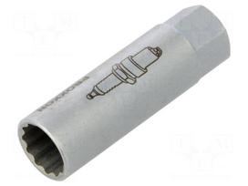 Socket: 12-angles | socket spanner | 14mm | 3/8" | for spark plugs