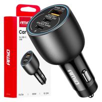 Mobilieji telefonai ir priedai // USB automobilių įkrovikliai // Ładowarka samochodowa 2x usb-c + usb-a 12v 24v 100w amio-04371