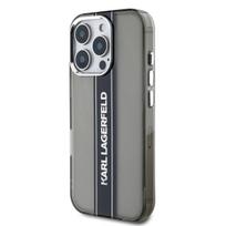 Karl Lagerfeld IML Stripe Logo Case for Apple iPhone 16 Pro