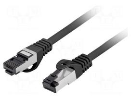 Patch cord | S/FTP | Cat 8.1 | RJ45 plug,both sides | stranded | Cu | 1m