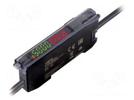 Sensor: optical fiber amplifier | Connection: cables | 2m | E3X