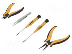 Tools set: general purpose | bag | 5pcs.