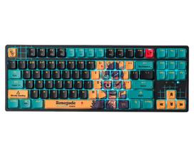 Klaviatūros ir pelės // Klaviatūros // Klawiatura mechaniczna A4TECH BLOODY AT87 RENEGADE USB  (Alpha  Switches)