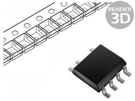 IC: PMIC | AC/DC switcher,SMPS controller | Uin: 85÷265V | SO-8C