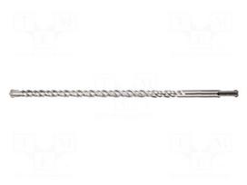 Drill bit | for concrete | Ø: 12mm | L: 260mm | SDS-Plus® | QUADRO