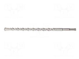Drill bit | for concrete | Ø: 16mm | L: 260mm | SDS-Plus® | QUADRO