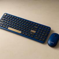 Wireless Keyboard and Mouse Combo AULA AC306 2.4 GHz 2-in-1, Compact Layout, USB Receiver