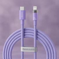 Baseus USB-C to Lightning Fast Charging Cable Explorer Series 2m, 20W (purple)