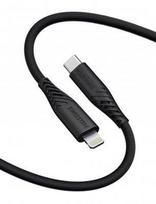 Swissten Soft Silicone USB-C - Lightning 30W Data and Charging Cable 0.4m