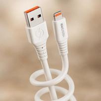 USB to Lightning data and charging cable iKaku KSC-803 1 m, White