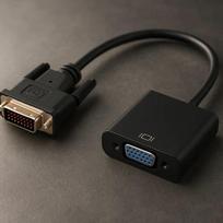 DVI-D to VGA Adapter Riff RF-DVID-VGA 25-pin to 15-pin, 0.23 m cable