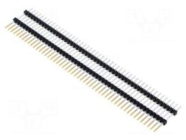 Connector: PCB to PCB | socket | male | PIN: 50 | EW | straight | THT