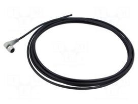 Cable: for sensors/automation | PIN: 5 | M12 female | angled | 5m | plug