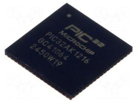 IC: PIC microcontroller | 128kB | 200MHz | 3÷3.6VDC | SMD | VQFN64 | tube