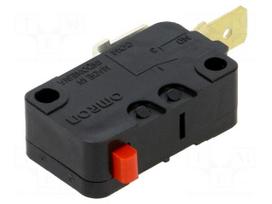 Microswitch SNAP ACTION | 16A/250VAC | without lever | SPST-NO