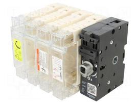 Fuse disconnector | for DIN rail mounting | 63A | 690V | Poles: 4