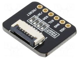 Adapter | Dim: 20.32x16.51x3.85mm | PIN: 6 | pin strips,ZIF FFC