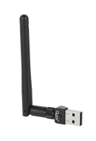 Tinklo įranga // Belaidžio tinklo adapteriai // Karta sieciowa WiFi  802.11 b/g/n adapter USB z anteną
