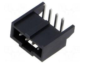 Connector: wire-board | pin header | male | C-Grid III | PIN: 4 | right