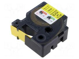 Heat shrink markers | 1.5m | yellow | Character colour: black | RHINO