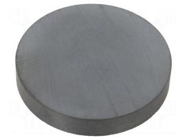 Magnet: permanent | hard ferrite | 24N | Ø: 51mm | H: 8.4mm