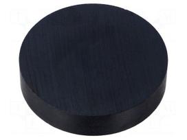 Magnet: permanent | hard ferrite | 29N | Ø: 56mm | H: 12mm