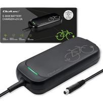 Qoltec Fast Charger for e-bike, electric scooter XIAOMI 36V | 42V | 2A | 8.0*8.0mm | water resistant + power cable