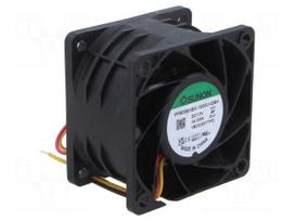 Fan: DC | axial | 12VDC | 60x60x38mm | 127.8m3/h | 73.1dBA | ball | 24AWG