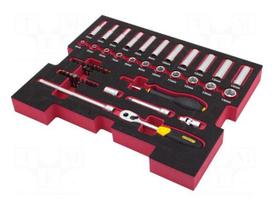 Wrench-set | 6-angles,socket spanner | 1/4" | FATMAX® | 48pcs.