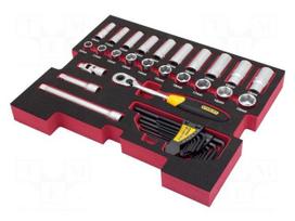 Wrench-set | 6-angles,socket spanner | 3/8" | FATMAX® | 38pcs.