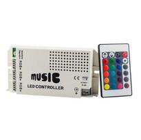 RGB LED controller with music control