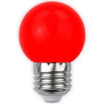 LED Decorative bulb E27, G45, 1W, 30Lm, 200°, red