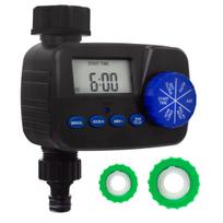 Laistymo įranga // Automatinės laistymo sistemos :: Procesoriai, jutikliai // Elektroniczny sterownik nawadniania GreenBlue, programator, zasilanie 2x1,5V AA, GB390