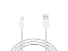Planšetdatori ir planšetinių kompiuterių priedai // USB Kabeliai // 66-151# Przyłącze usb 2.0 a - usb-c 1m białe