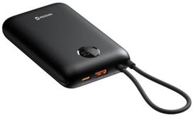 Swissten Voltbox 35W Power Bank 30000 mAh with Built-In Cables USB-C and Lightning