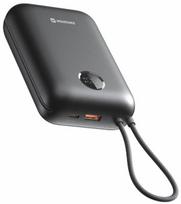 Swissten Voltbox 35W Power Bank 20000 mAh with Built-In Cables USB-C and Lightning