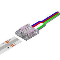 10 mm COB RGB (multicolor) LED strip connection wire