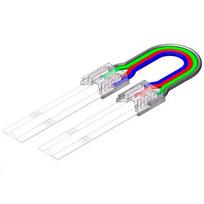Double-sided 10 mm COB RGB (multicolor) LED strip connection wire