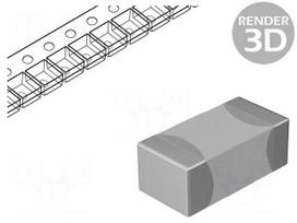 Capacitor: ceramic | MLCC | 1uF | 50V | X7R | ±10% | SMD | 0805 | 180mm