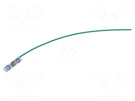 Tip: solder sleeve | 0.38mm2 | crimped | for cable | blue | RAYCHEM