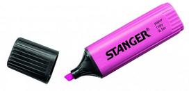 STANGER highlighter, 1-5 mm, pink, Box 10 pcs. ž180004000