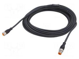 Cable: for sensors/automation | M12 | PIN: 5 | 10m | plug | 60VDC | 50VAC