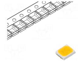 LED | white warm | SMD | Case (mm): 3528 | 22÷28lm | 120° | 60mA