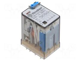 Relay: electromagnetic | 12VDC | 4PDT | Icontacts max: 7A | 7A/250VAC