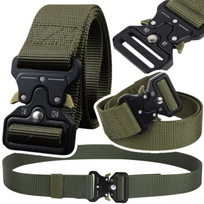 Sporto ir aktyvaus poilsio // Išgyvenimo įrankiai // Taktyczny Pas Militarny Parciany Czarny 120 x 3,8cm