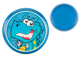 Žaidimų zona | PC | Konsolės | Priedai // Žaislai ir žaidimai vaikams // Dysk Latający Frisbee z Dinozaurem Niebieski 20 Cm