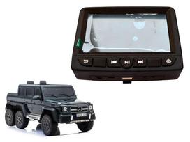 Žaidimų zona | PC | Konsolės | Priedai // Vaikiškos elektrinės transporto priemonės // Panel LCD MP4 do Auta na akumulator Mercedes G63 SX1888