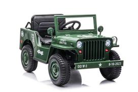 Žaidimų zona | PC | Konsolės | Priedai // Vaikiškos elektrinės transporto priemonės // Auto Na Akumulator JH-103 Wojskowa Zieleń 4x4