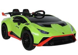 Žaidimų zona | PC | Konsolės | Priedai // Vaikiškos elektrinės transporto priemonės // Auto Na Akumulator Lamborghini STO DRIFT Zielone